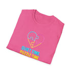 Puzzle Time Neon Heart T-Shirt