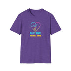 Puzzle Time Neon Heart T-Shirt