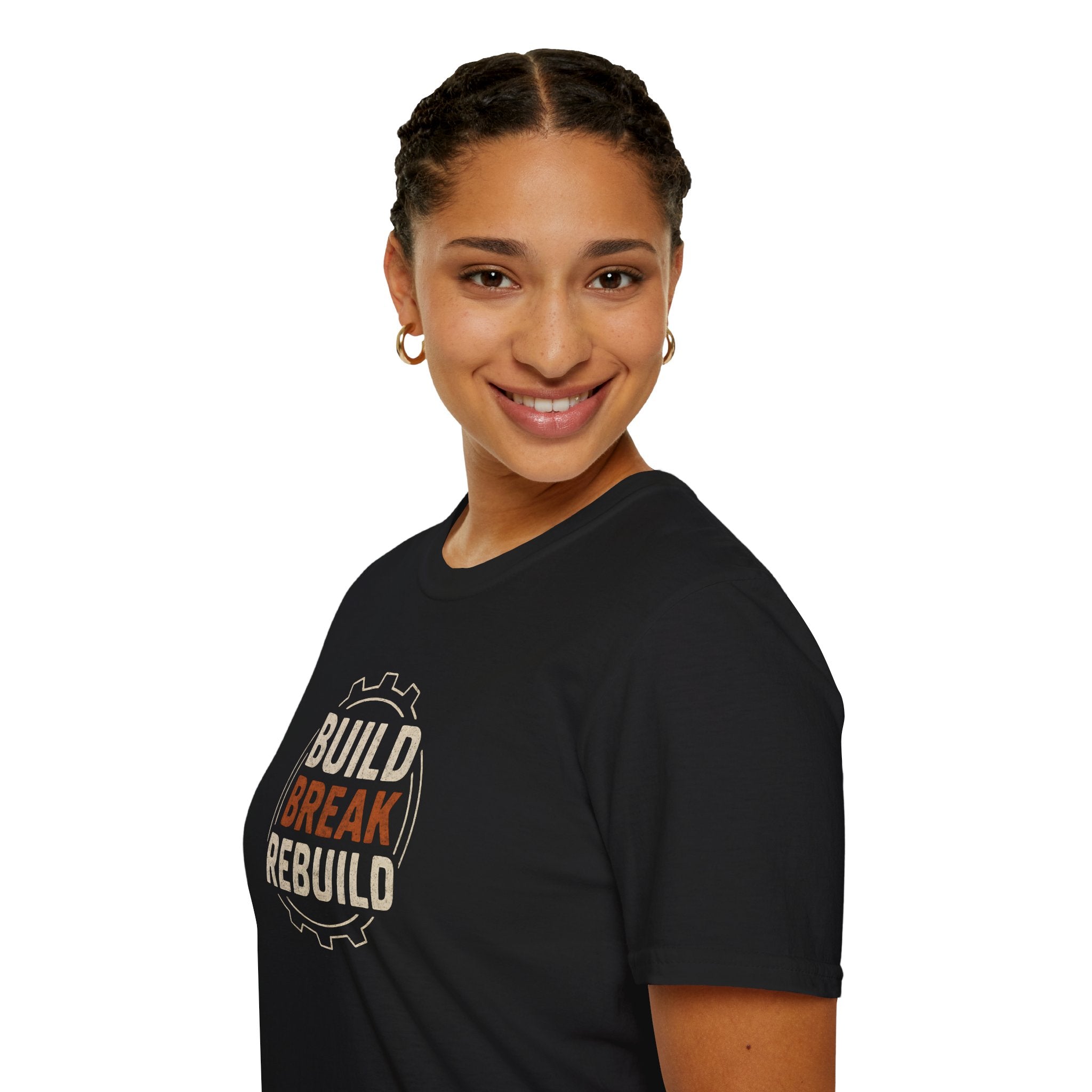 Build • Break • Rebuild T-Shirt — Handyman & DIY Enthusiast Tee-30% off in shopping cart