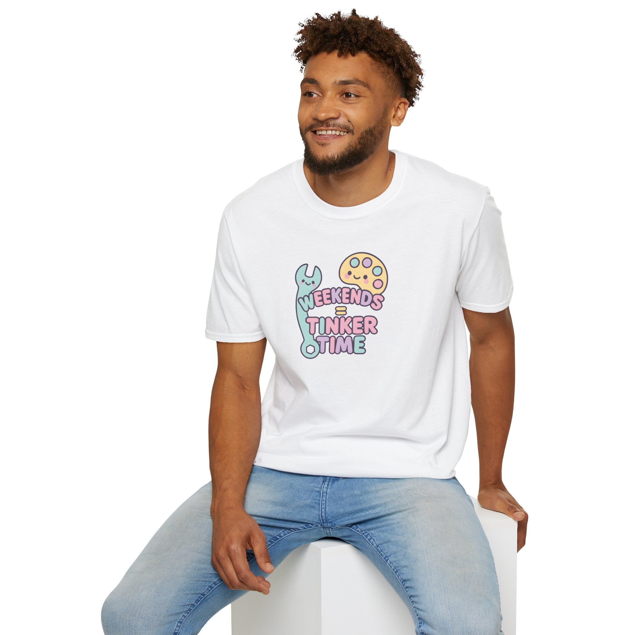 Handyman T-Shirt — "Weekends Are For Tinker Time"  30% off in the shopping cart