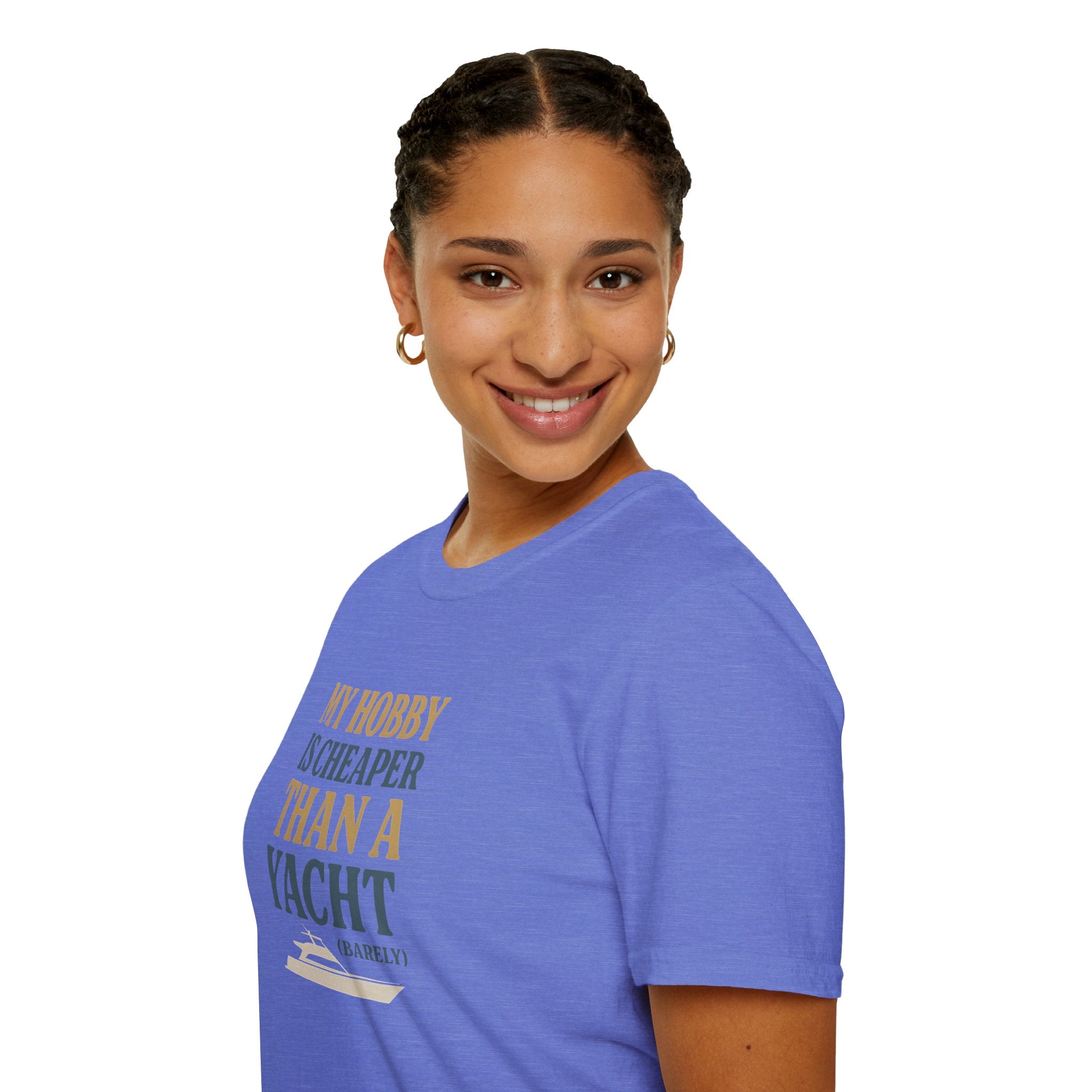My Hobby Is Cheaper Than a Yacht T-Shirt — Funny Boating & Hobby Tee   30% off in the shopping cart