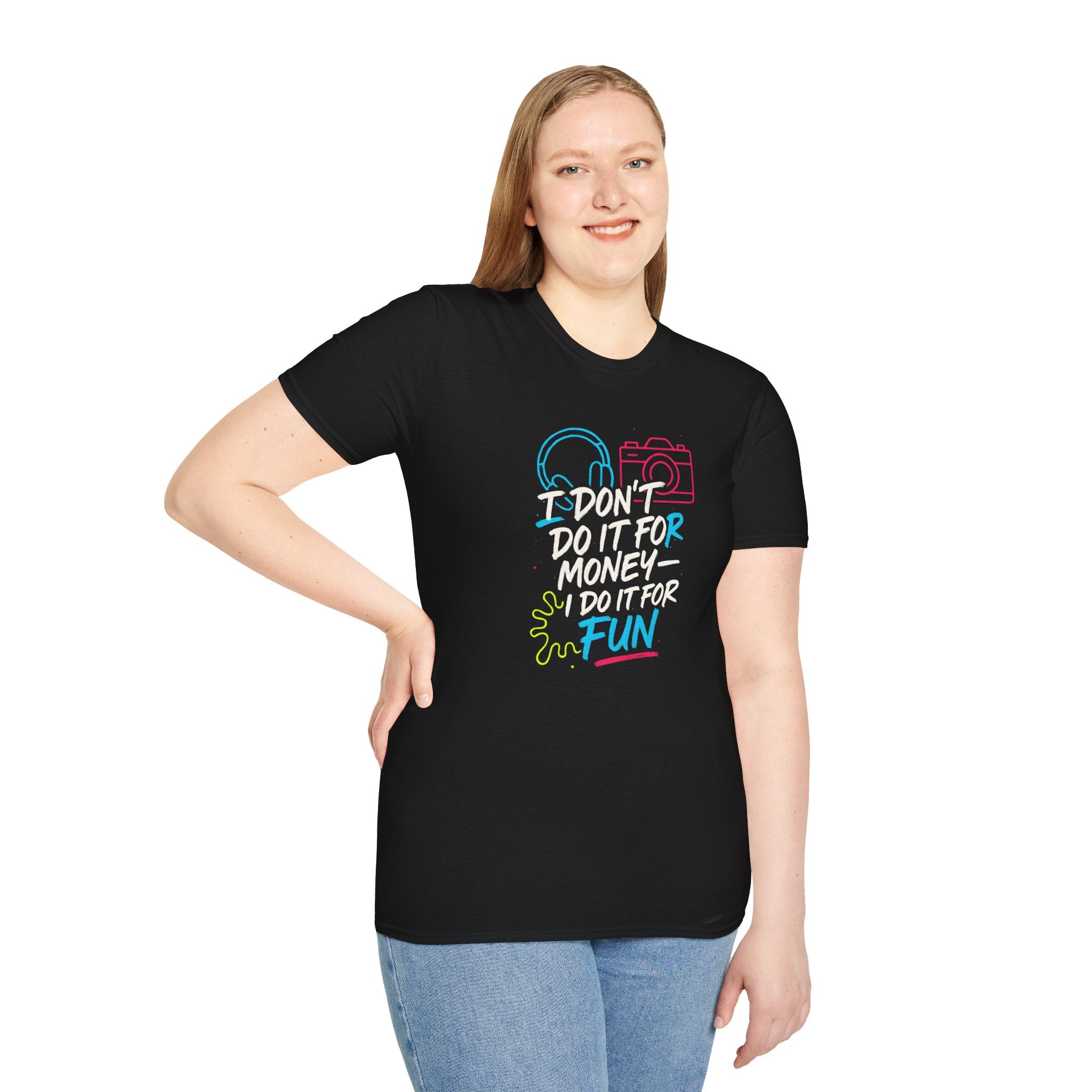 Do It For Fun Audio/Visual Hobby T-Shirt-30% off in shopping cart