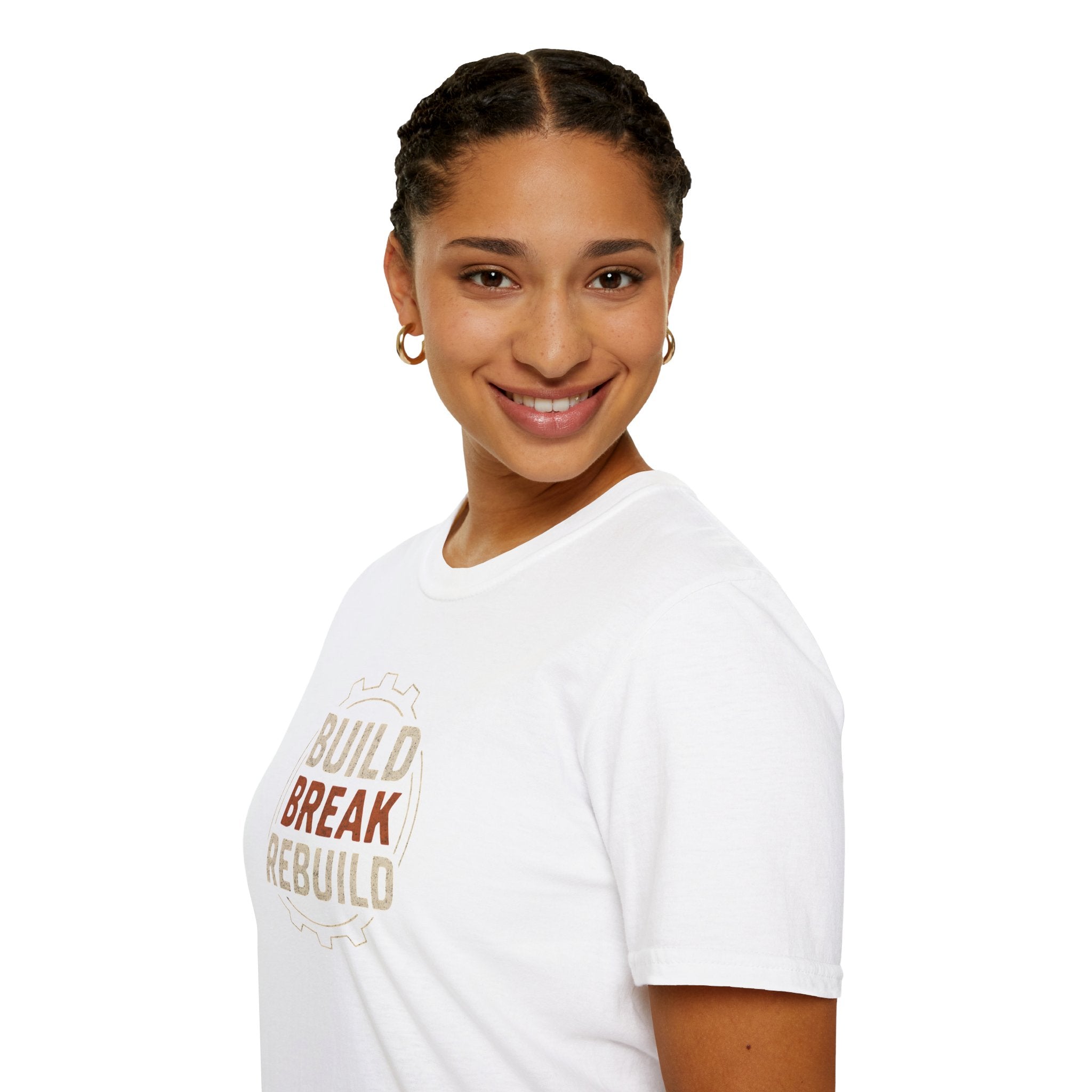 Build • Break • Rebuild T-Shirt — Handyman & DIY Enthusiast Tee-30% off in shopping cart