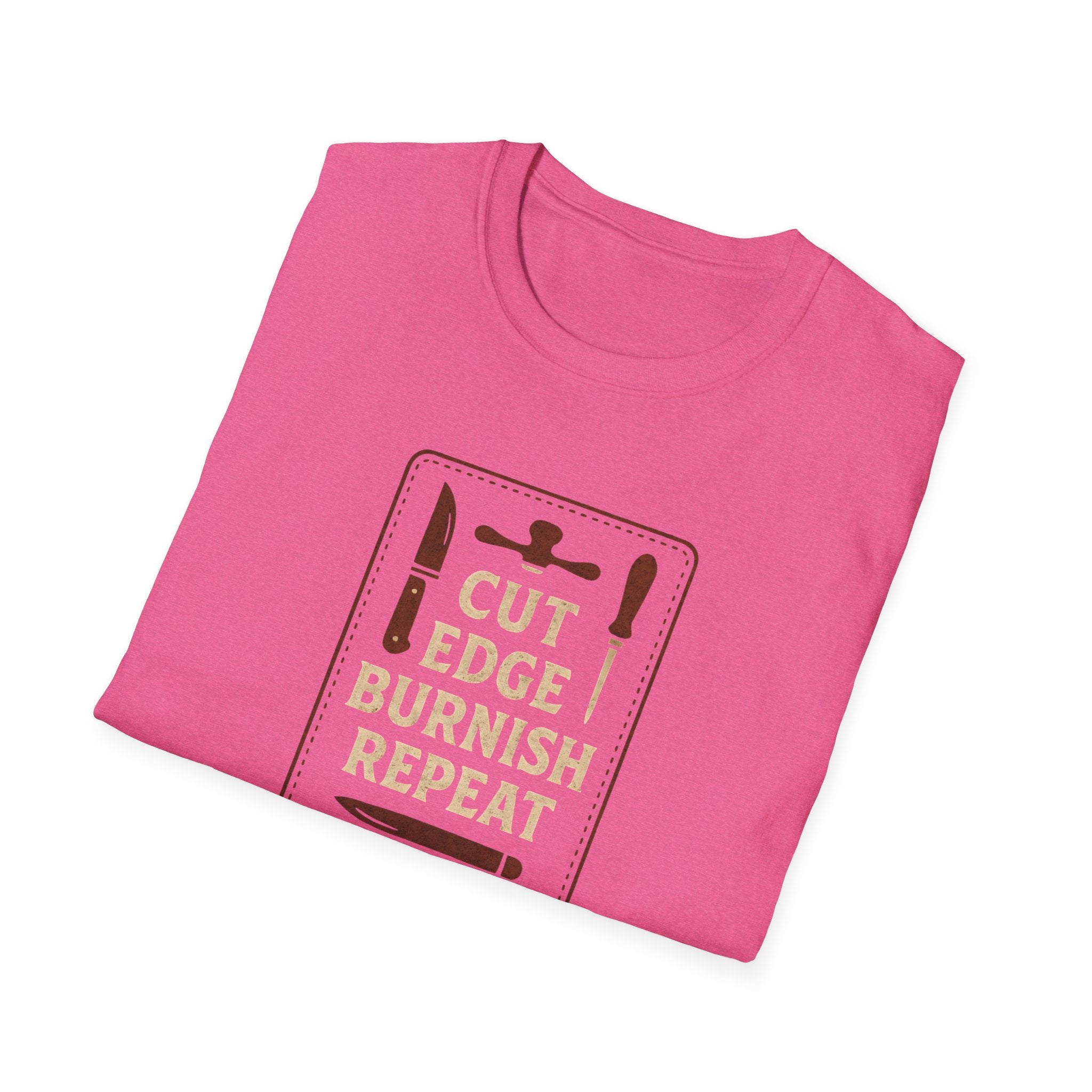 Cut Edge Burnish Repeat T-Shirt
