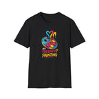 Painting Is My Therapy T-Shirt — Artist Hobby Tee       30% off in the shopping cart