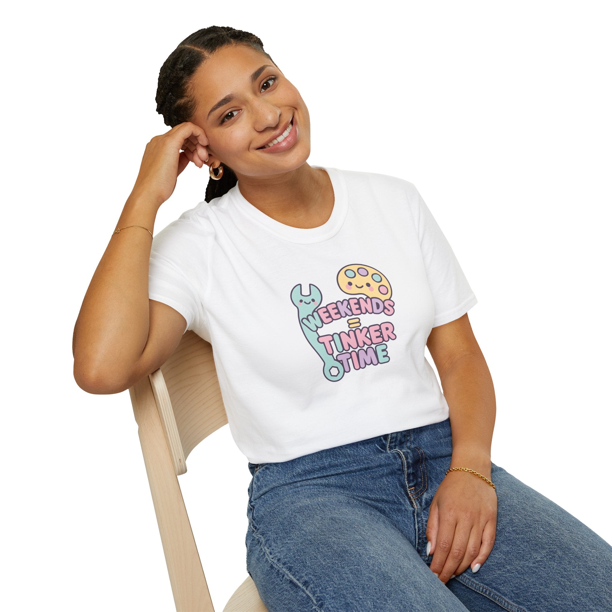 Handyman T-Shirt — "Weekends Are For Tinker Time"  30% off in the shopping cart