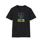 Puzzle Time Neon Heart T-Shirt