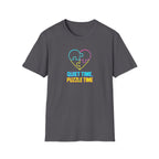Puzzle Time Neon Heart T-Shirt