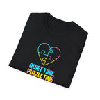 Puzzle Time Neon Heart T-Shirt