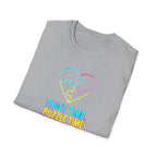 Puzzle Time Neon Heart T-Shirt