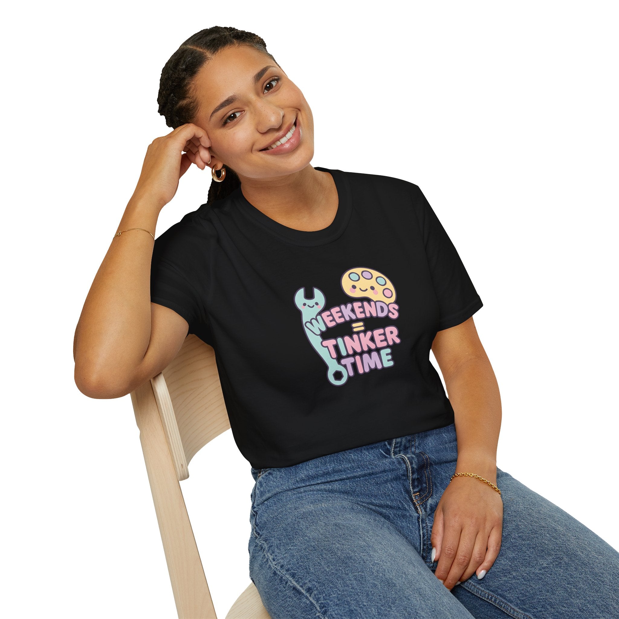 Handyman T-Shirt — "Weekends Are For Tinker Time"  30% off in the shopping cart