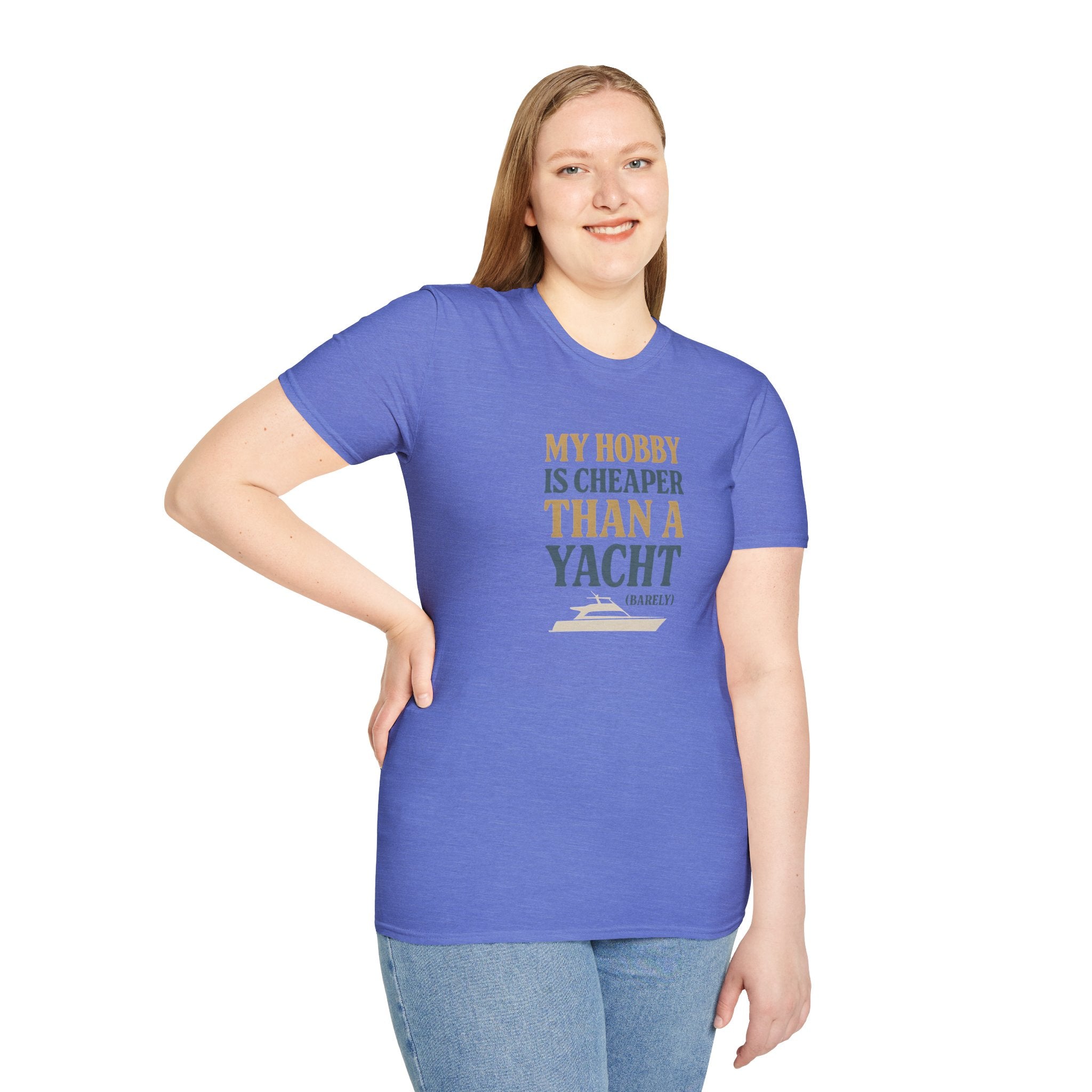 My Hobby Is Cheaper Than a Yacht T-Shirt — Funny Boating & Hobby Tee   30% off in the shopping cart