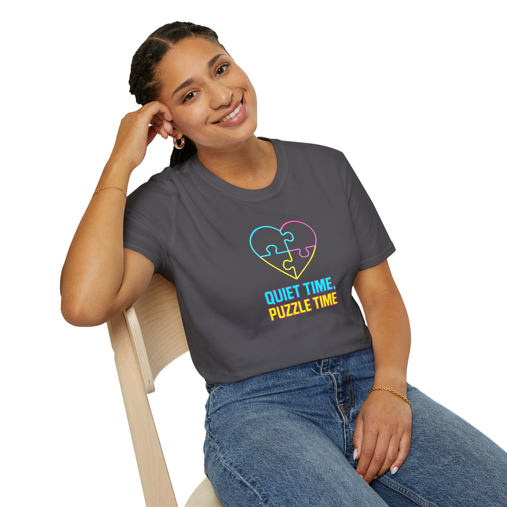 Puzzle Time Weekend T-Shirt — Jigsaw Hobby Tee-  30% off in the shopping cart